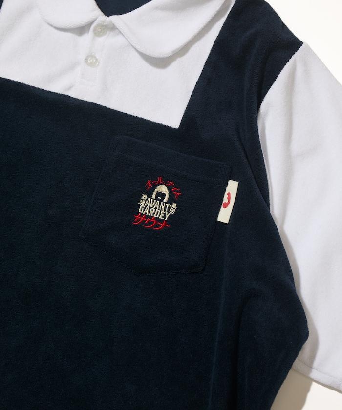 アバンギャルディ×SAUVENIR×FREAK'S STORE 聯名 オールナイトサウナ KANNAIGI 制服TEE&半身裙&雙肩包 套裝[毛圈]