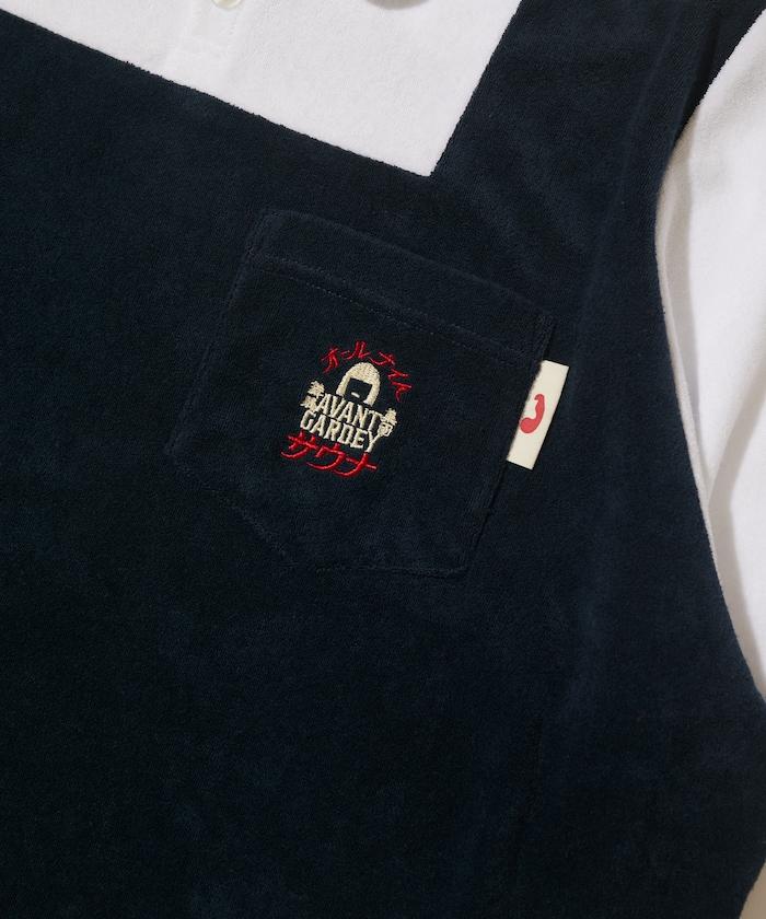 アバンギャルディ×SAUVENIR×FREAK'S STORE 聯名 全夜桑拿 KANNAIGI 制服TEE＆褲子＆束口袋 套裝 [毛圈]
