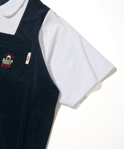 アバンギャルディ×SAUVENIR×FREAK'S STORE 聯名 全夜桑拿 KANNAIGI 制服TEE＆褲子＆束口袋 套裝 [毛圈]