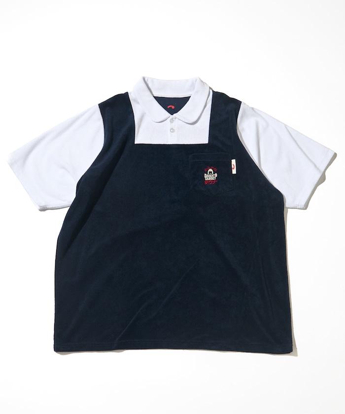 アバンギャルディ×SAUVENIR×FREAK'S STORE 聯名 全夜桑拿 KANNAIGI 制服TEE＆褲子＆束口袋 套裝 [毛圈]