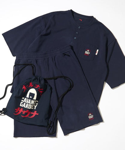 アバンギャルディ × SAUVENIR × FREAK'S STORE 聯名 オールナイトサウナ KANNAIGI 附帶抽繩包 加絨衛衣套裝