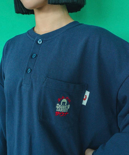 アバンギャルディ × SAUVENIR × FREAK'S STORE 聯名 オールナイトサウナ KANNAIGI 附帶抽繩包 加絨衛衣套裝