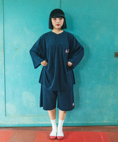 アバンギャルディ × SAUVENIR × FREAK'S STORE 聯名 全夜桑拿 KANNAIGI 附收納袋毛圈套裝