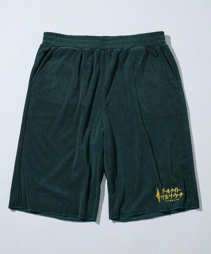 サウナ田ヒロユキ × SAUVENIR × FREAK'S STORE 聯名 KANNAIGI 附收納袋 毛圈套裝/館內服