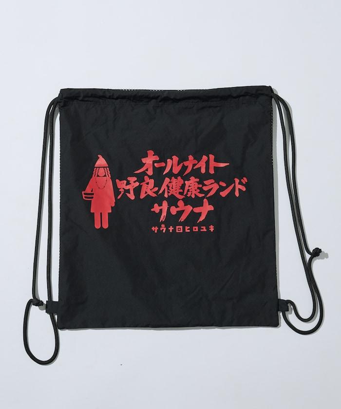 サウナ田ヒロユキ × SAUVENIR × FREAK'S STORE 聯名 KANNAIGI 抽繩包 加絨衛衣套裝 / 館內服