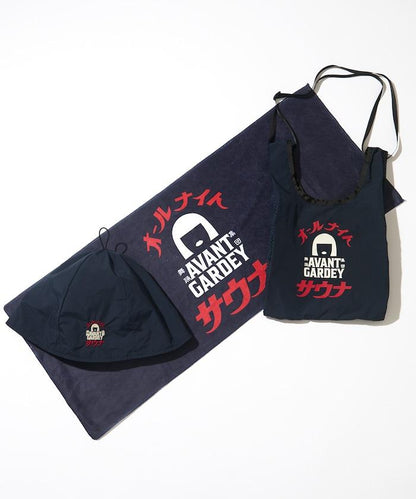 アバンギャルディ × SAUVENIR × FREAK'S STORE 聯名 全夜桑拿 桑拿3件套（包/毛巾/桑拿帽）
