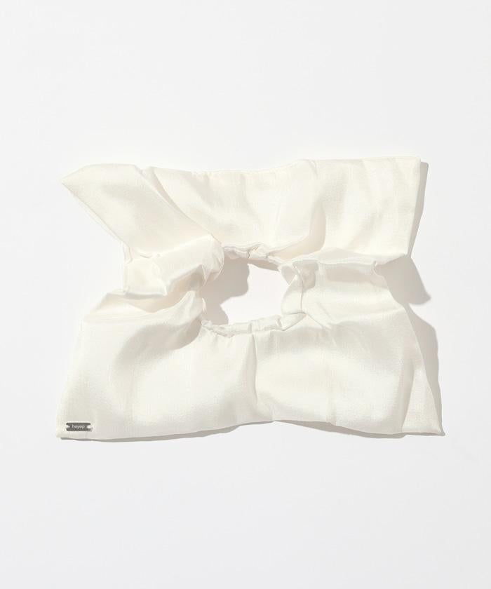 Silk Square Medium Scrunchie