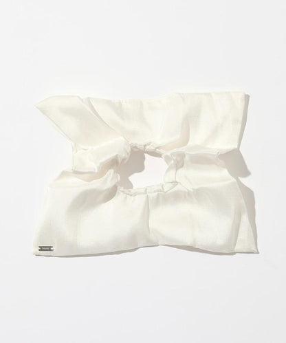 Silk Square Medium Scrunchie
