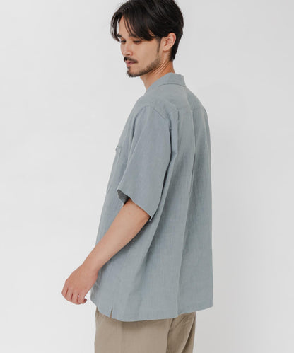 SANDWASH LINEN 開領襯衫
