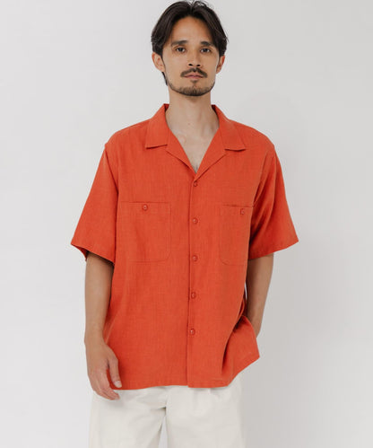 SANDWASH LINEN 開領襯衫