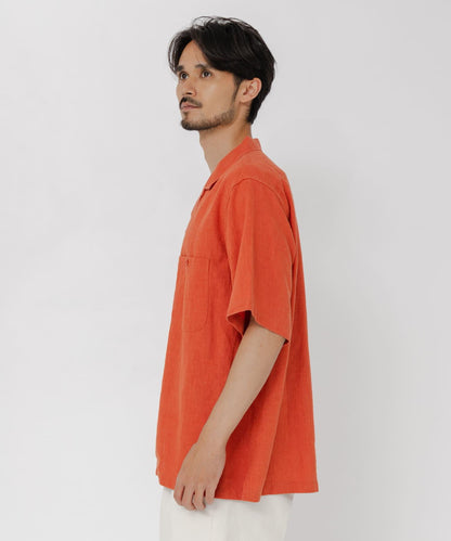 SANDWASH LINEN 開領襯衫