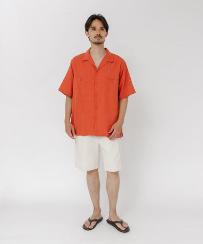 SANDWASH LINEN 開領襯衫