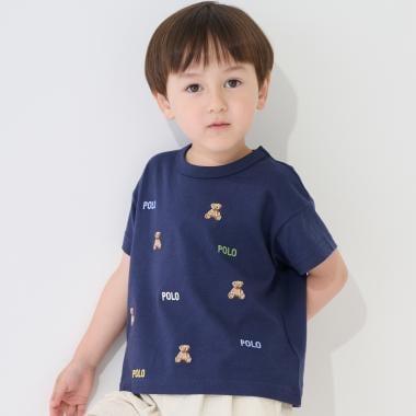POLO BCS 小熊刺繡短袖T恤