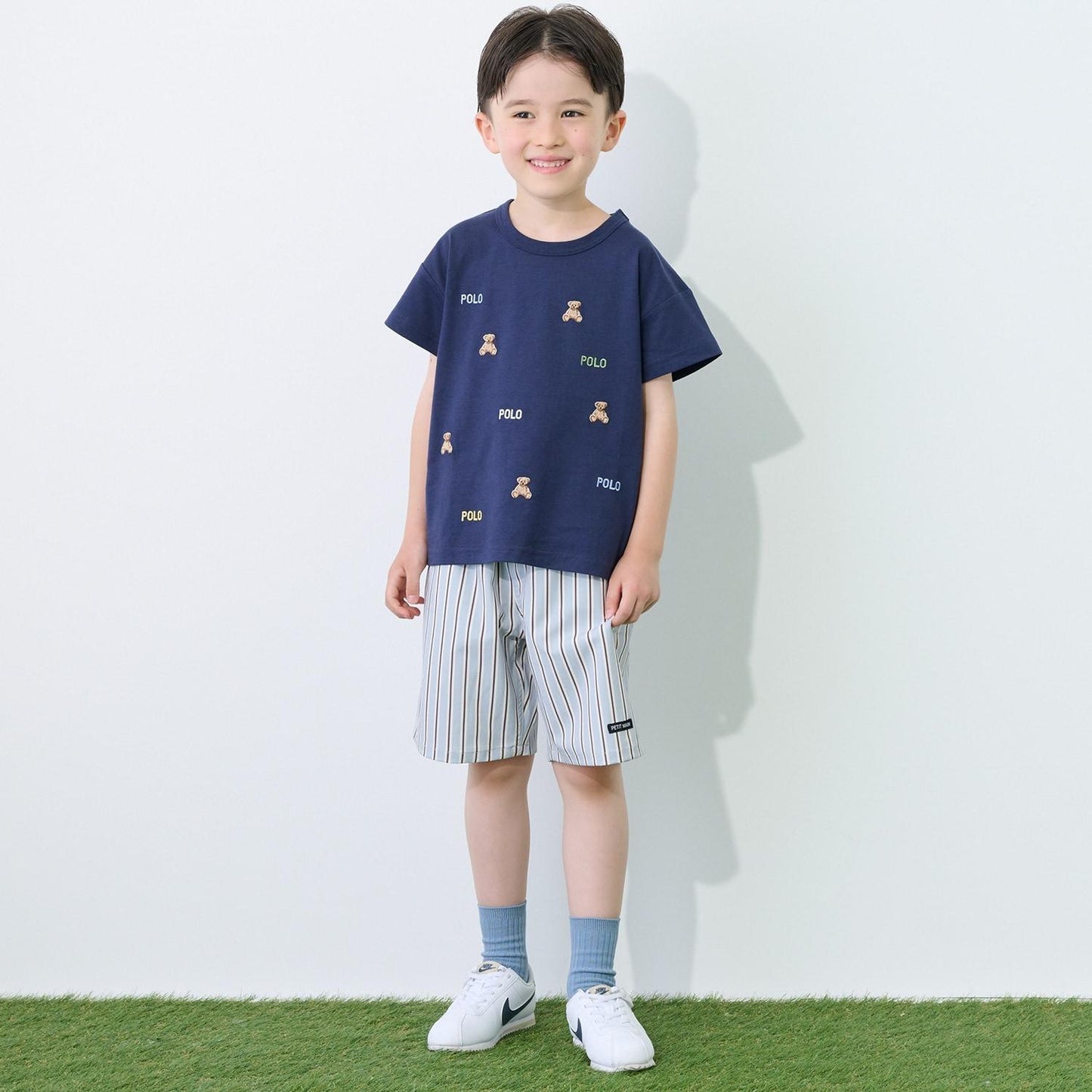 POLO BCS 小熊刺繡短袖T恤