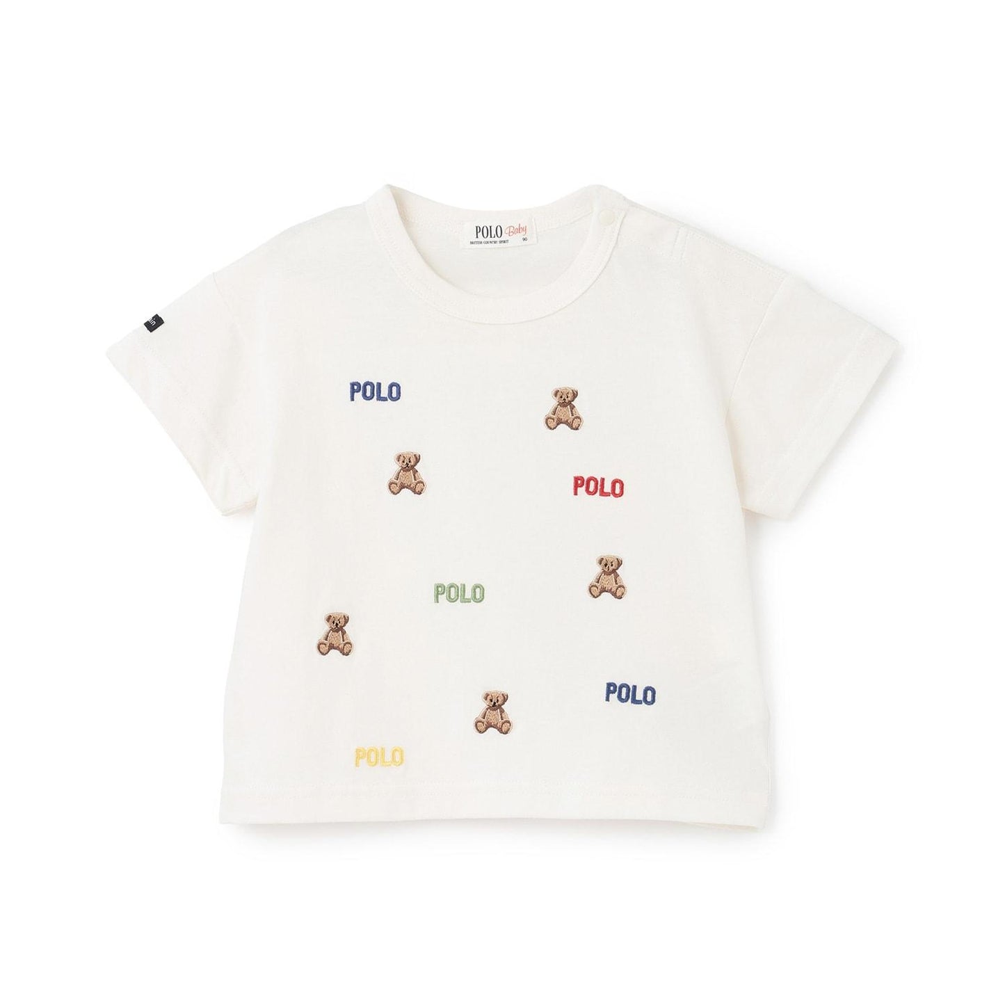 POLO BCS 小熊刺繡短袖T恤