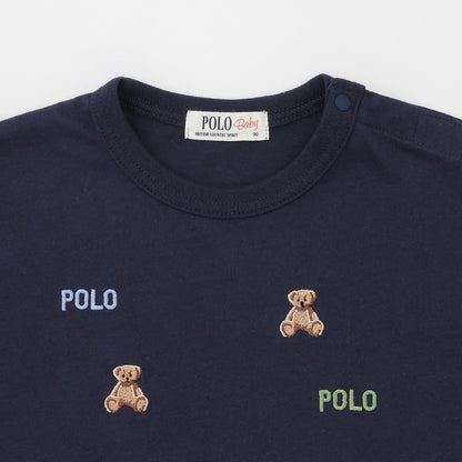 POLO BCS 小熊刺繡短袖T恤