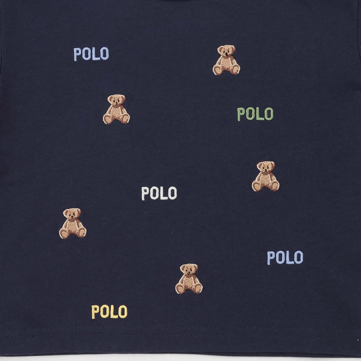 POLO BCS 小熊刺繡短袖T恤