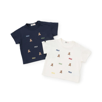 POLO BCS 小熊刺繡短袖T恤