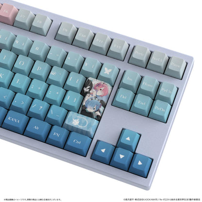 Re：從零開始的異世界生活 AMICIS ゲーミングキーボード 80HE 日本語配列 ラム＆レムEdition