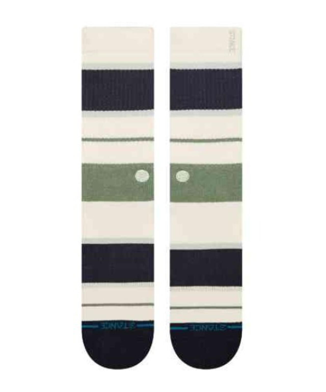 STANCE STRIPED DELIGHT CREW 襪子
