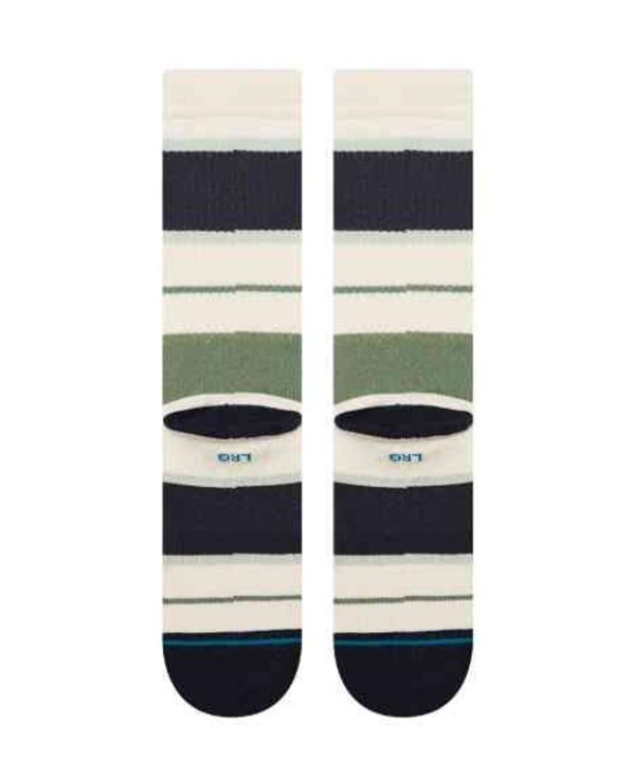 STANCE STRIPED DELIGHT CREW 襪子