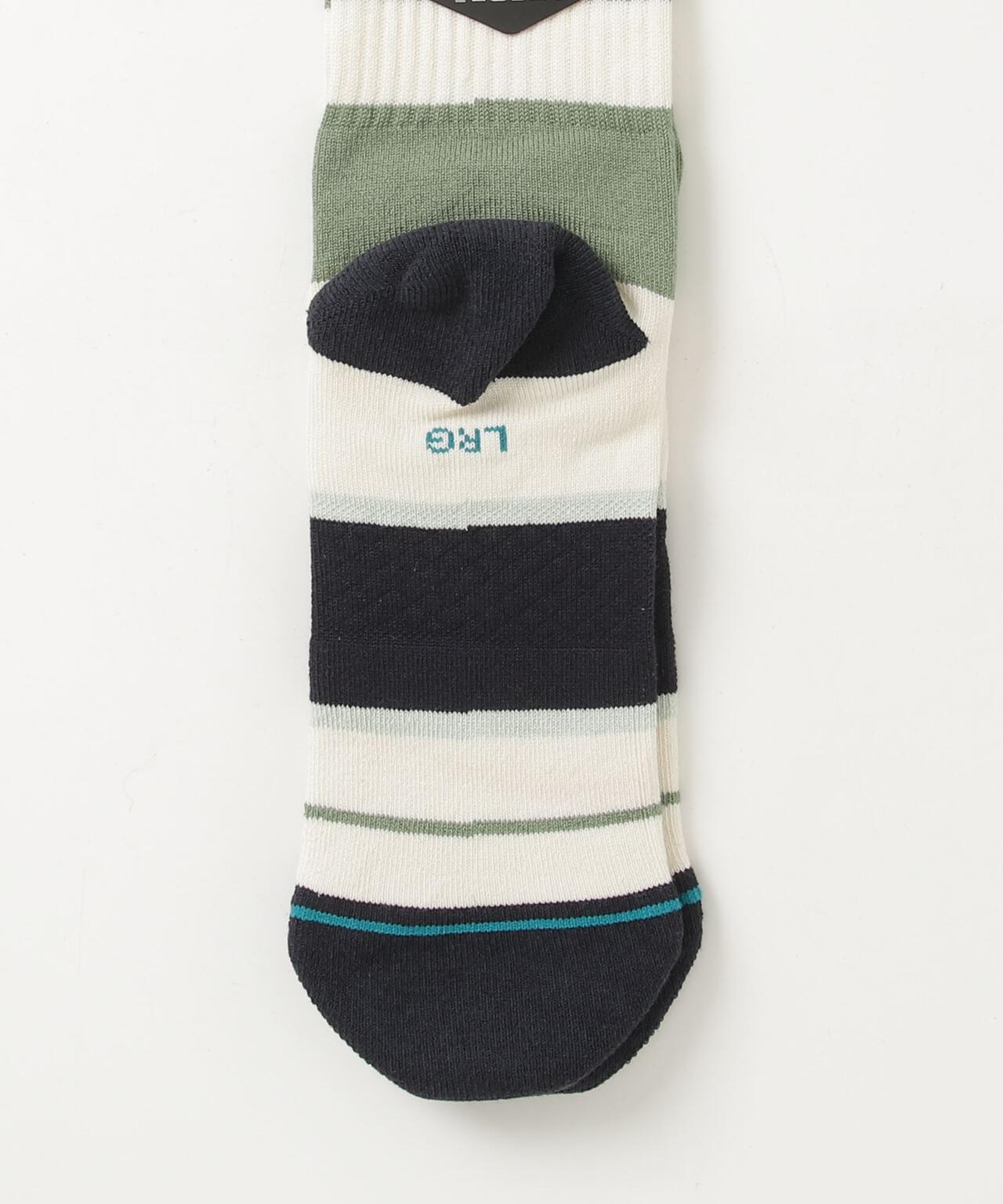 STANCE STRIPED DELIGHT CREW 襪子