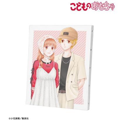 こどものおもちゃ（玩偶遊戲） 小花美穂老師繪製 倉田紗南&羽山秋人 令和時尚ver. F3號畫布板