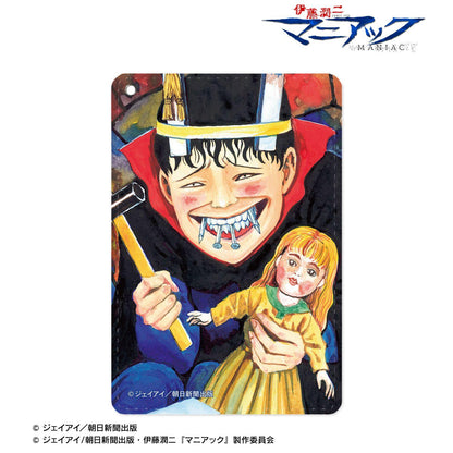 伊藤潤二『マニアック』（伊藤潤二『狂熱』） 雙一 原作插畫 伸縮扣1格卡包