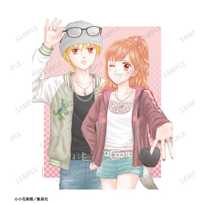 こどものおもちゃ（玩偶遊戲） 小花美穂先生 描き下ろし 倉田紗南&羽山秋人 平成ファッションver. F3號畫布板