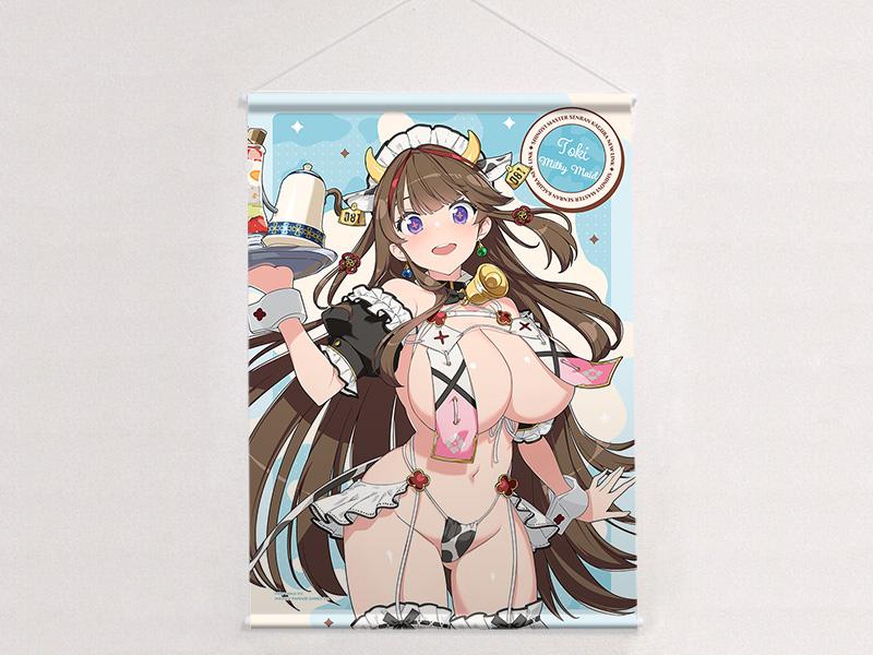 《忍者大師閃亂神樂》 鴇/ミルキーメイド 描繪B2掛畫 W絨面