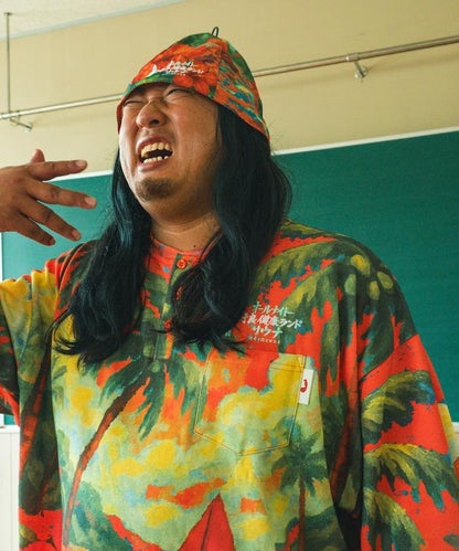 サウナ田ヒロユキ × SAUVENIR × FREAK'S STORE 聯名 KANNAIGI 抽繩包 加絨衛衣套裝 / 館內服