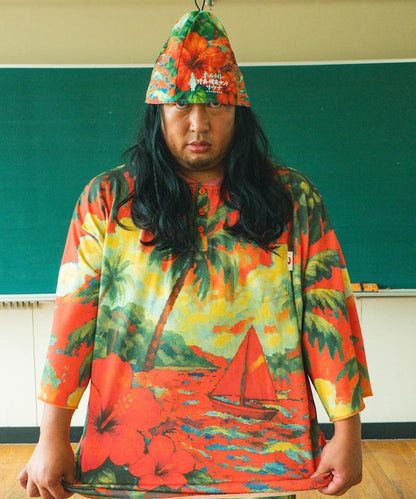 サウナ田ヒロユキ × SAUVENIR × FREAK'S STORE 聯名 KANNAIGI 抽繩包 加絨衛衣套裝 / 館內服