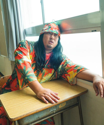 サウナ田ヒロユキ × SAUVENIR × FREAK'S STORE 聯名 KANNAIGI 抽繩包 加絨衛衣套裝 / 館內服