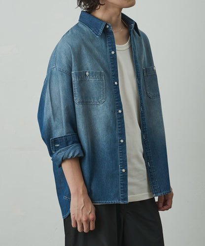 Right-on 牛仔襯衫