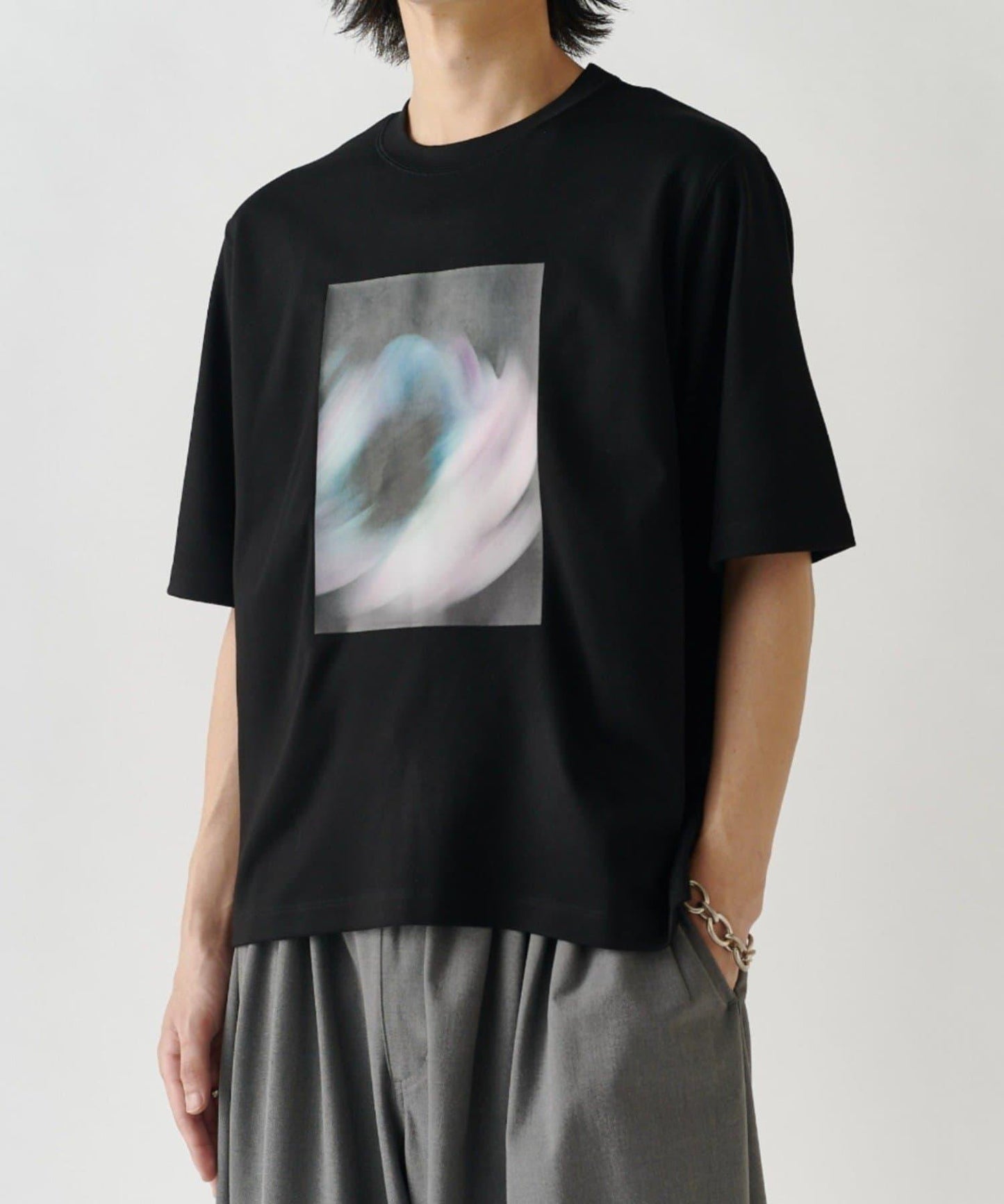out of focus T恤 / smoke
