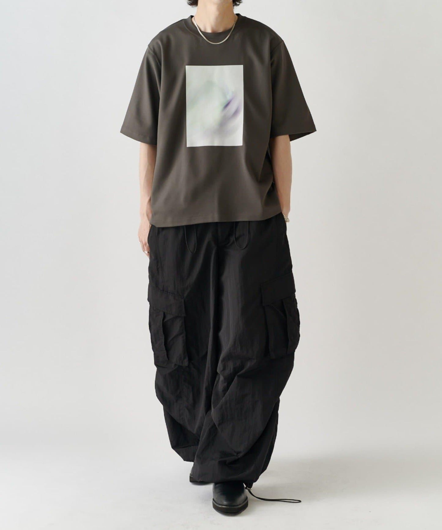out of focus T恤 / smoke