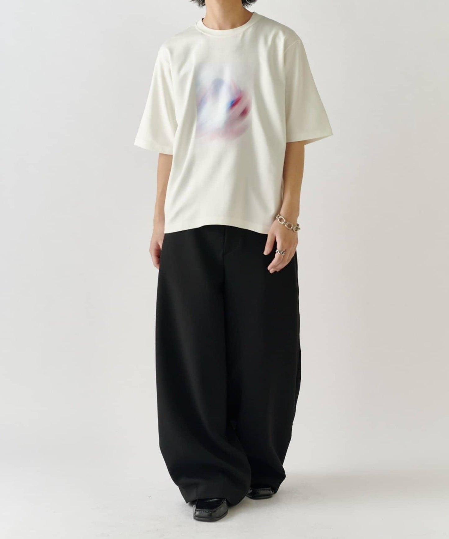out of focus T恤 / smoke