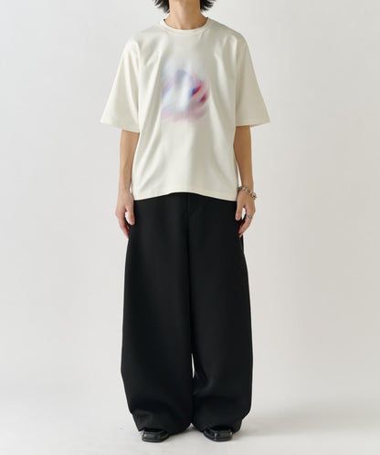 out of focus T恤 / smoke