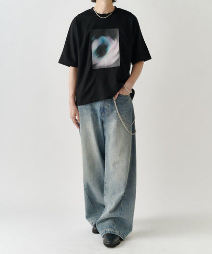 out of focus T恤 / smoke