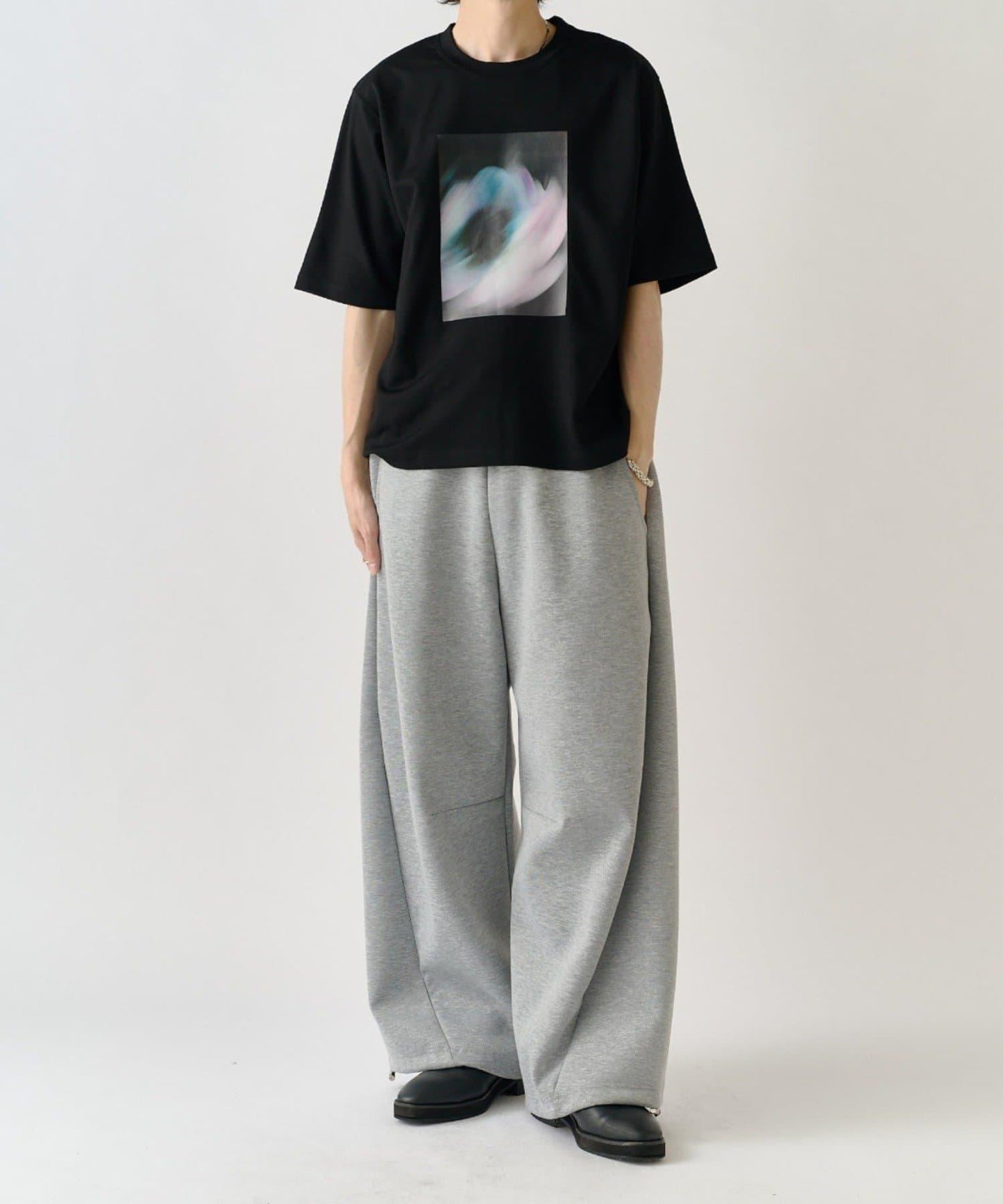 out of focus T恤 / smoke