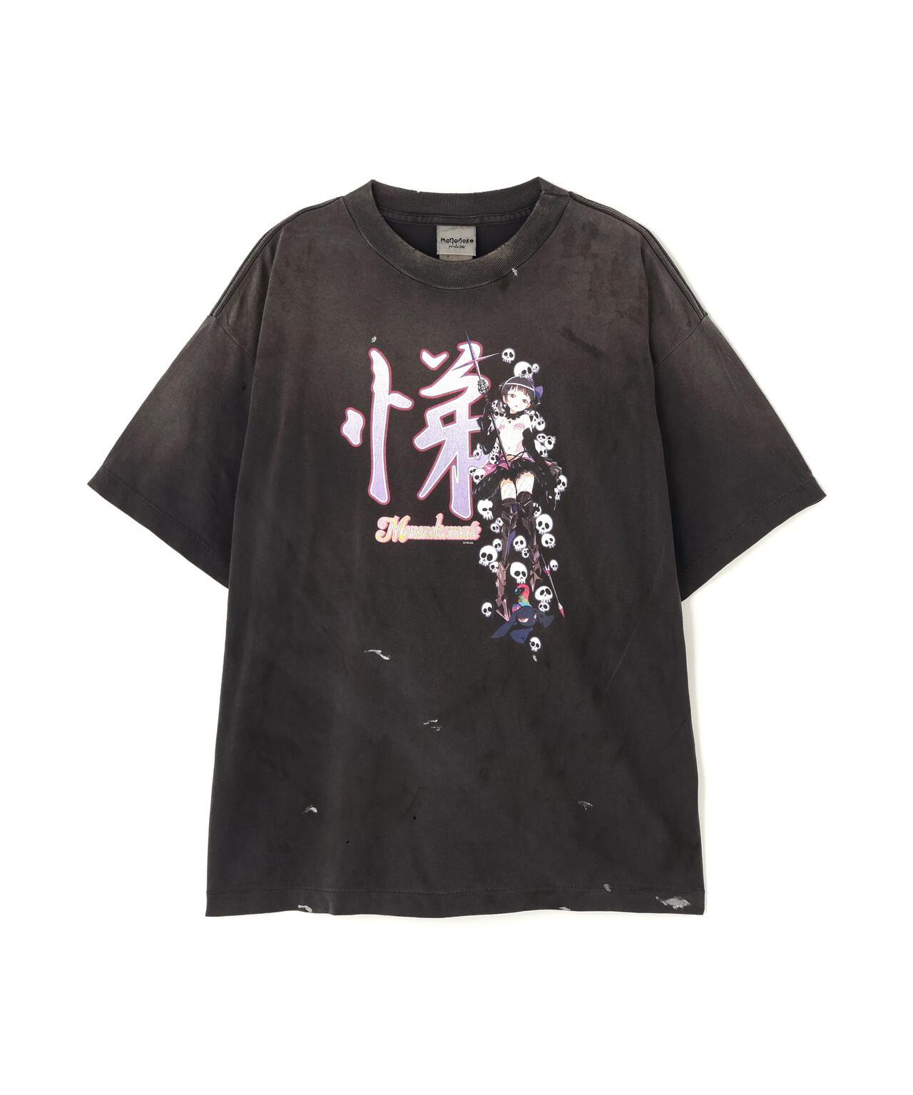 mononoke・made/モノノケ・メイド/SS T-SHIRT/悌/BLACK