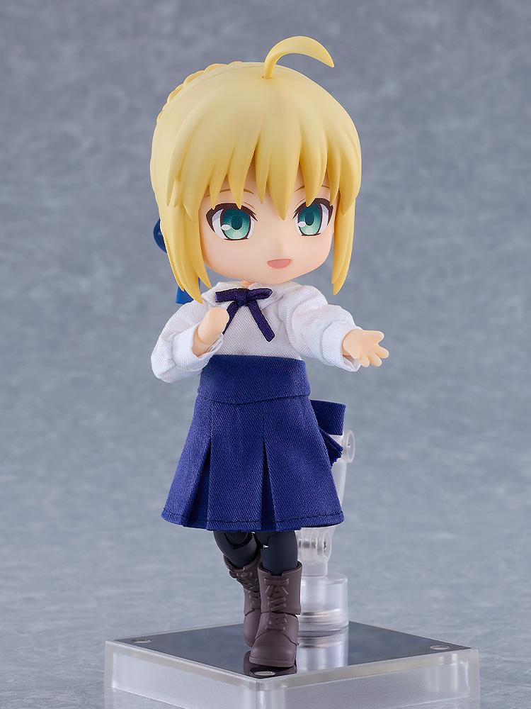Fate/stay night（命運/停留之夜） 粘土人偶服飾套裝 Saber 私服Ver.