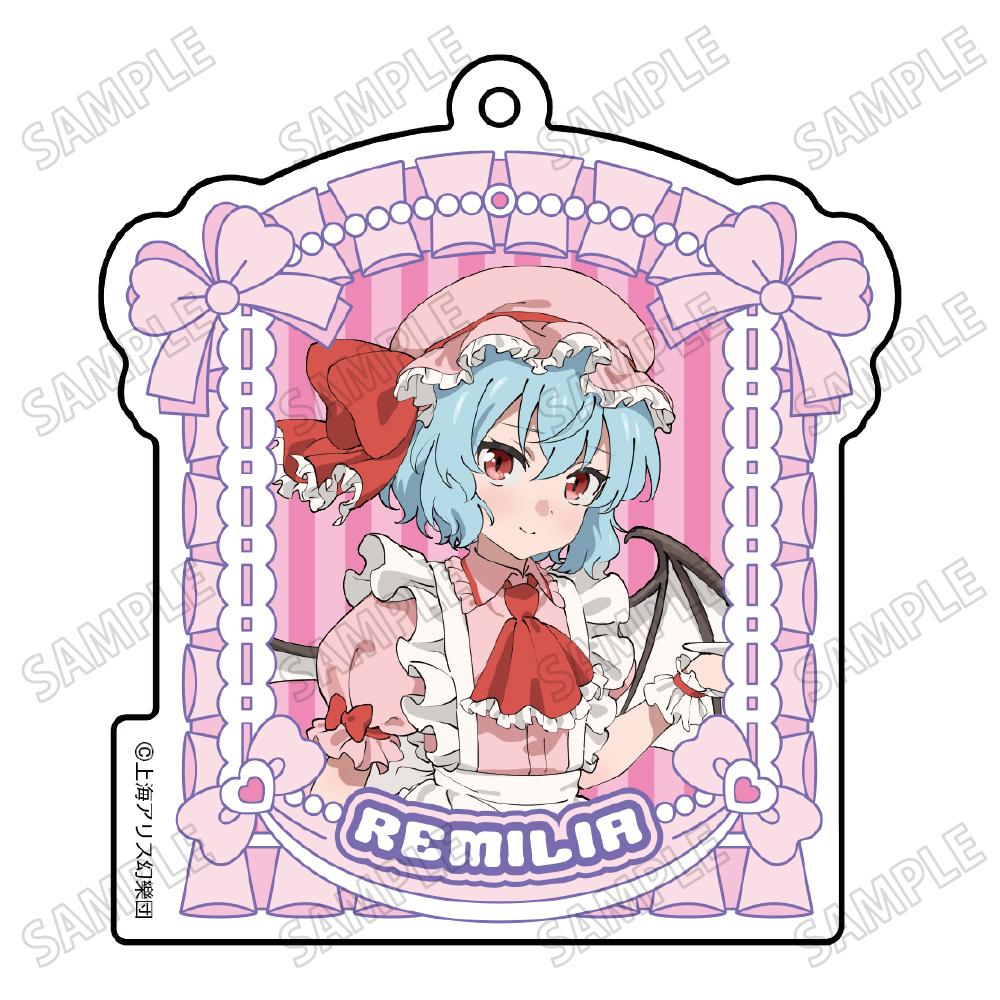 東方Project 描き下ろしアクリルキーホルダー【メイドver.】(3) レミリア・スカーレット
