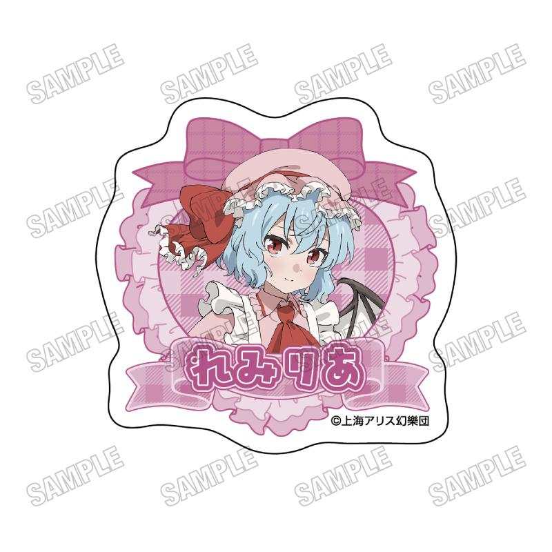 東方Project 描き下ろしアクリルバッジ【メイドver.】(3)レミリア・スカーレット 亞克力徽章
