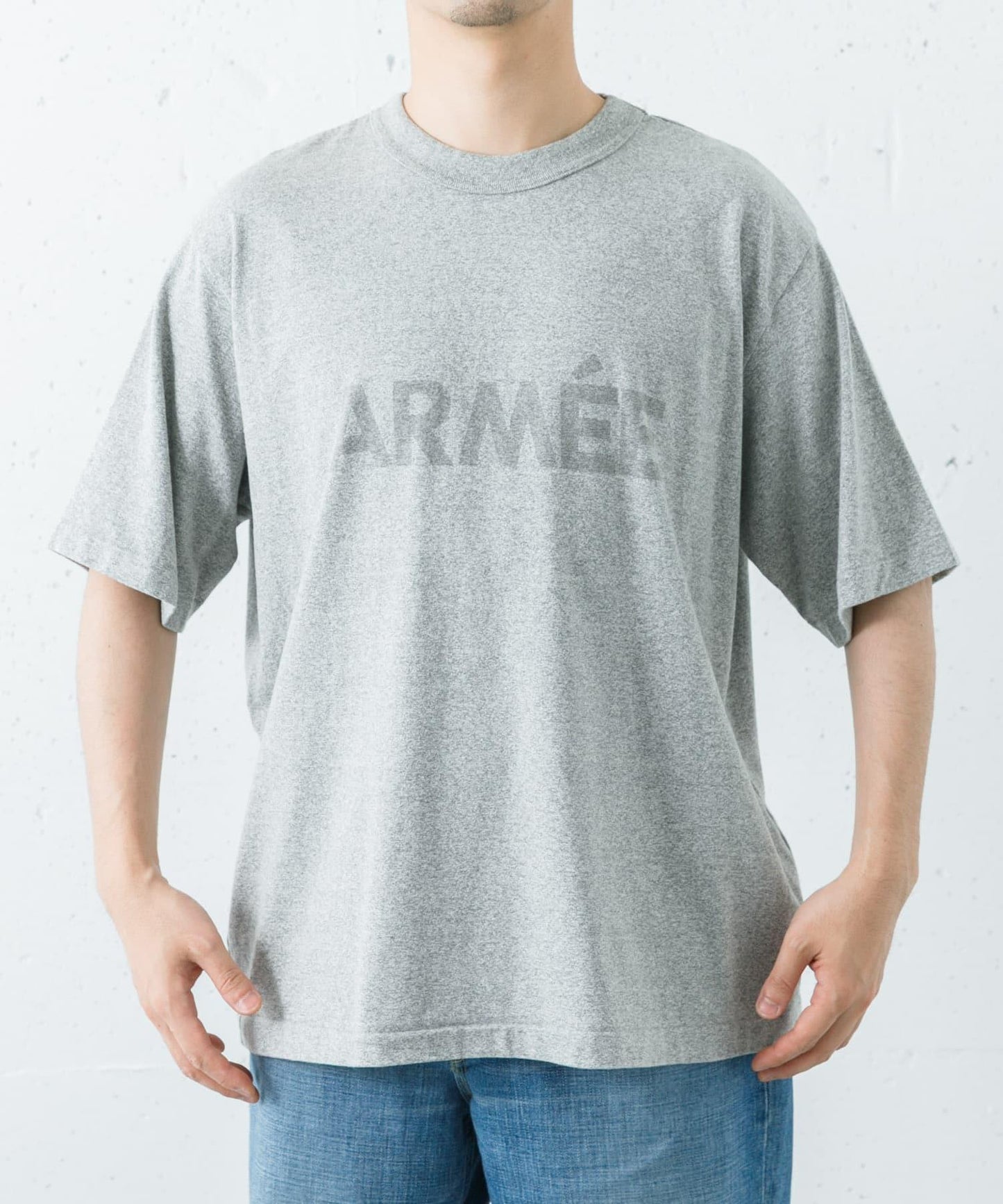 blurhmsROOTSTOCK ARMEE 88/12 PRINT T-SHIRTS WIDE 印花T恤