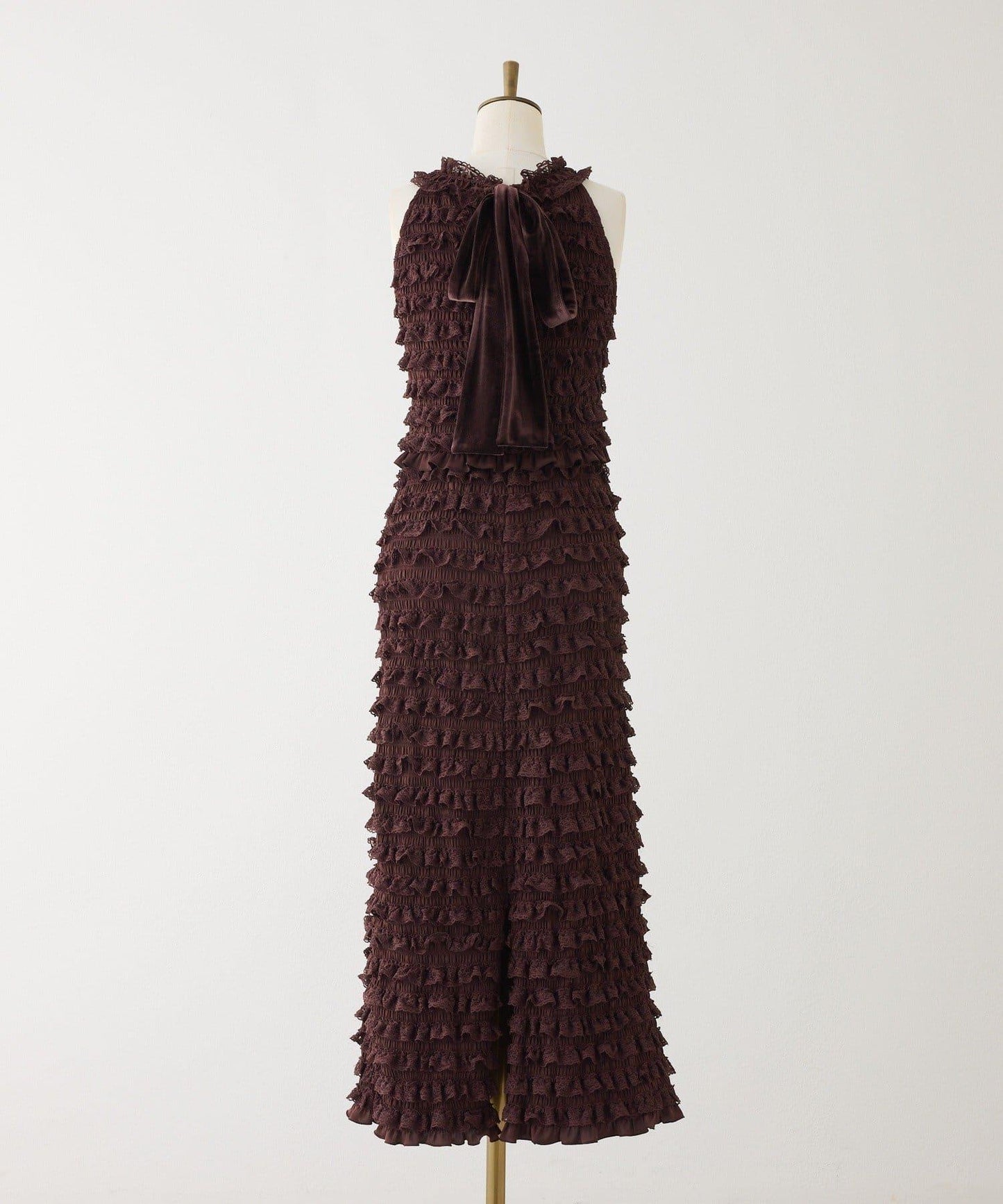 褶皺高領上衣
