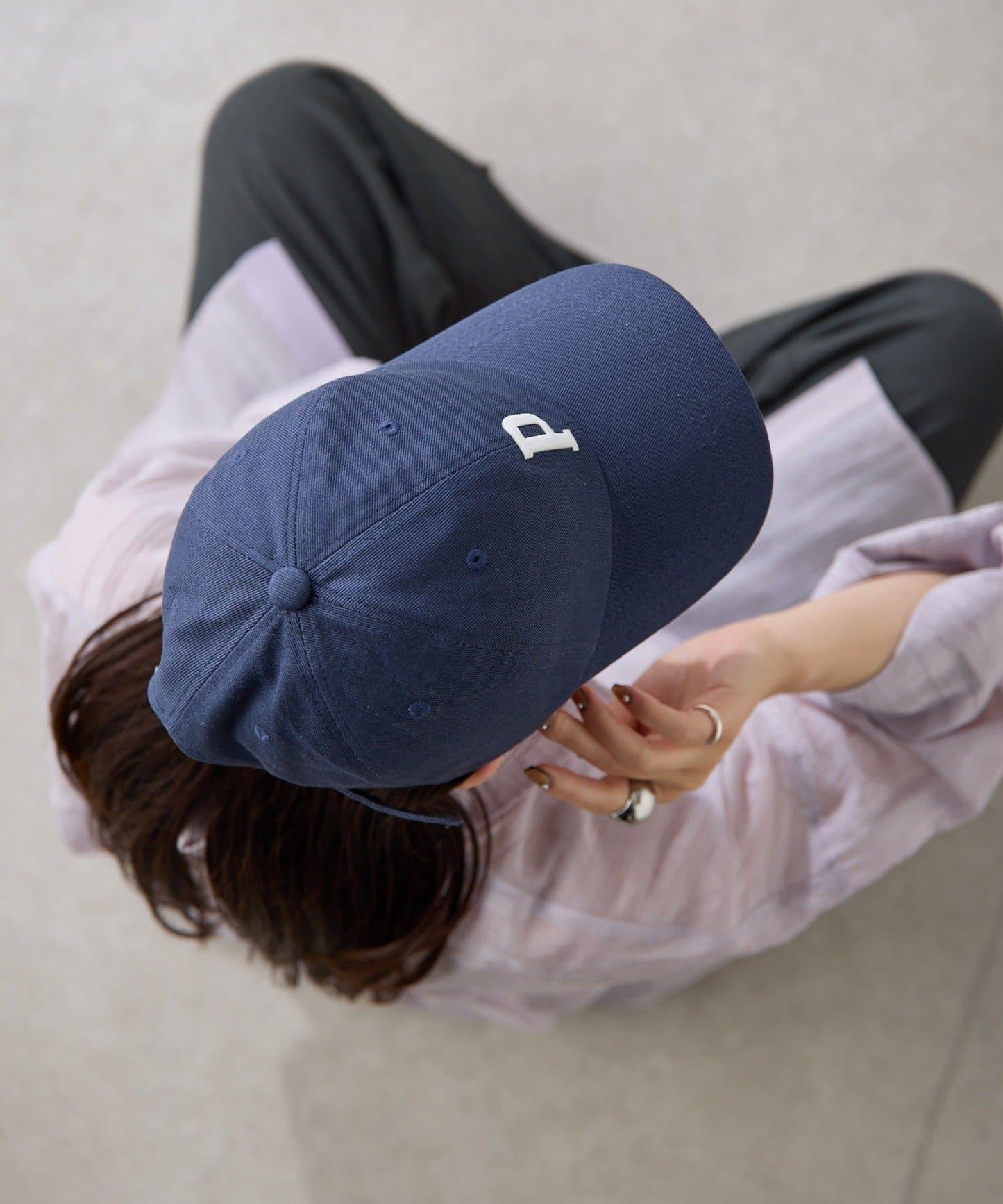 PAPILLONNER/パピヨネ P Logo 棒球帽