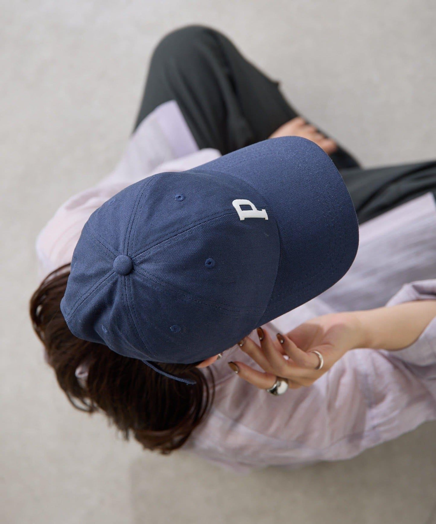 PAPILLONNER/パピヨネ P Logo 棒球帽