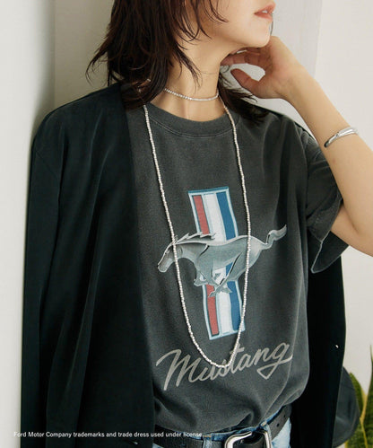 【聯名/棉100%】FORD MUSTANG Tee/8月上旬お屆け予定