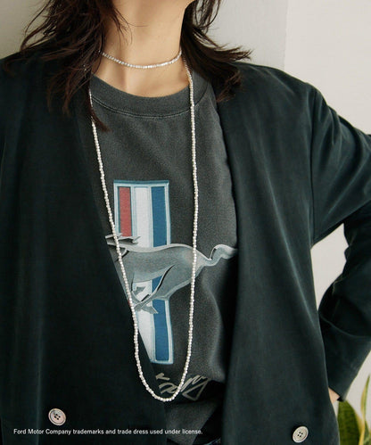 【聯名/棉100%】FORD MUSTANG Tee/8月上旬お屆け予定